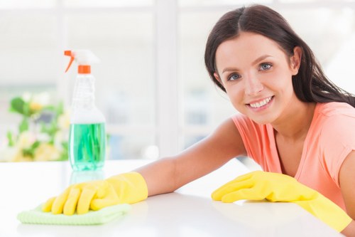 Professional move out cleaning for a SW11 property kitchen and surfaces