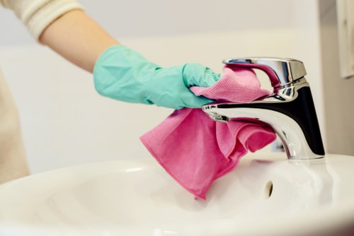 Deep cleaning treatment for wood or vinyl flooring in SW11