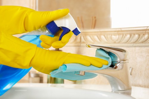 Deep carpet cleaning equipment used in a Battersea property