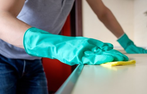 Cleaning a small commercial office near Clapham Junction in SW11