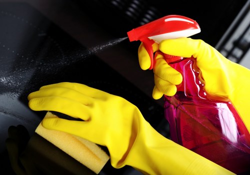 Deep cleaning oven racks and trays for a SW11 home