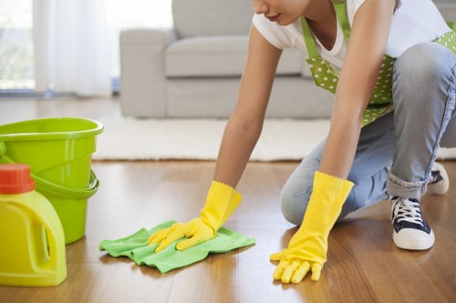 Commercial cleaning setup for offices, retail, and communal spaces in SW11